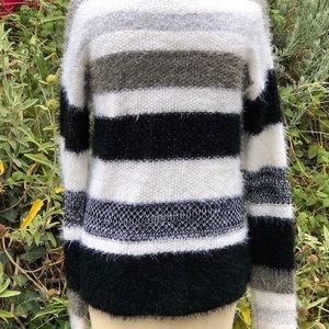 Ella Moss Striped Pullover Sweater